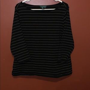 Lauren Ralph Lauren 2X striped shirt